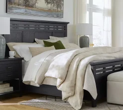 Havertys Hamilton Panel Bed