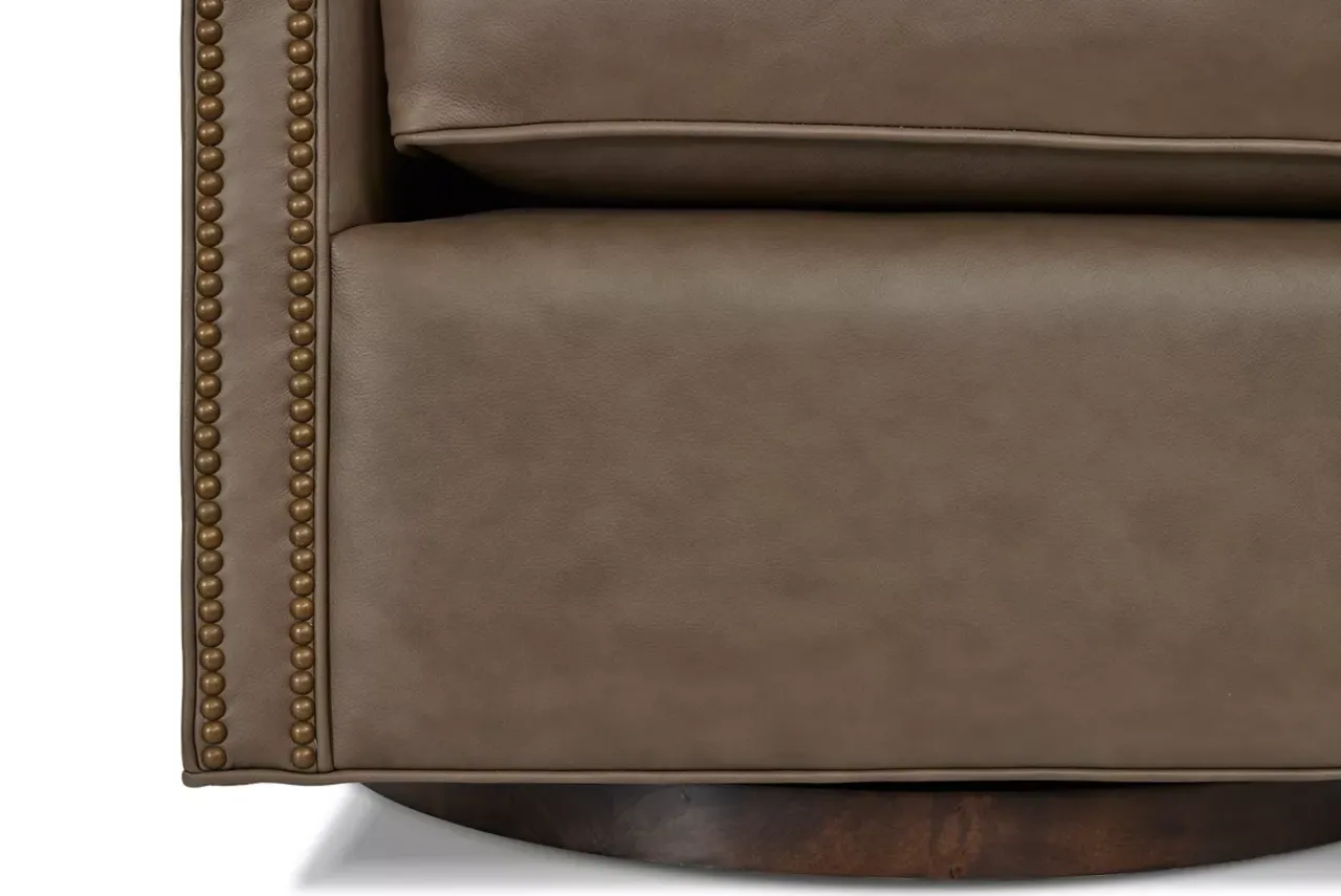 Havertys Harlow Wingback Swivel Chair Best