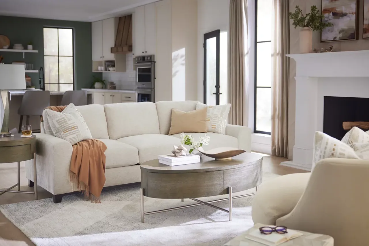 Havertys Harmony 97 Inch Sofa Hot