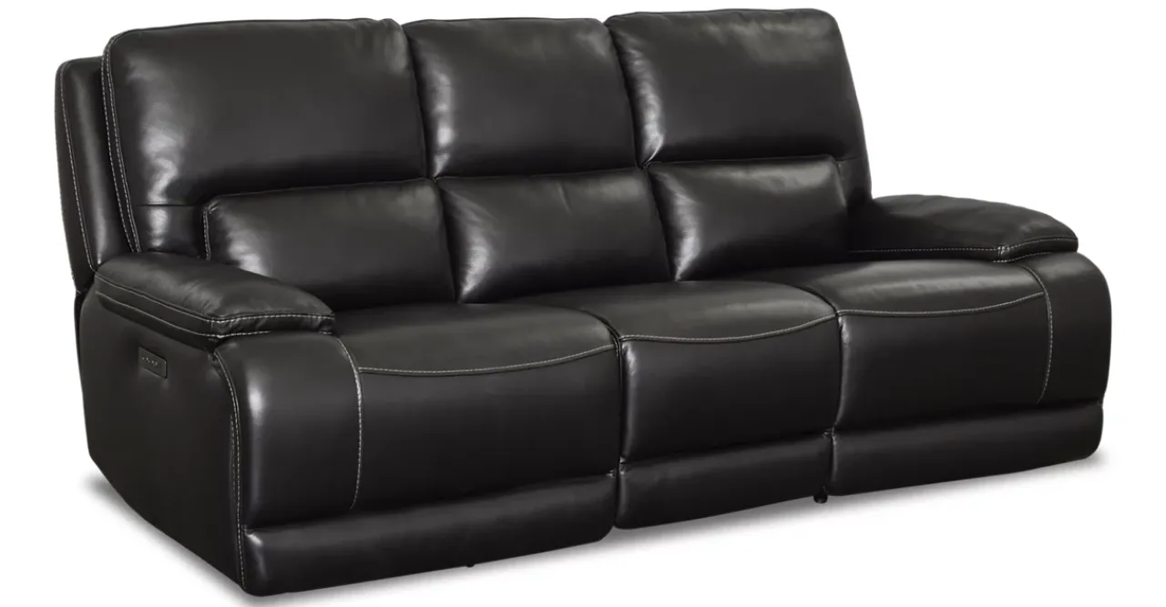 Havertys Haven Power Reclining Sofa New