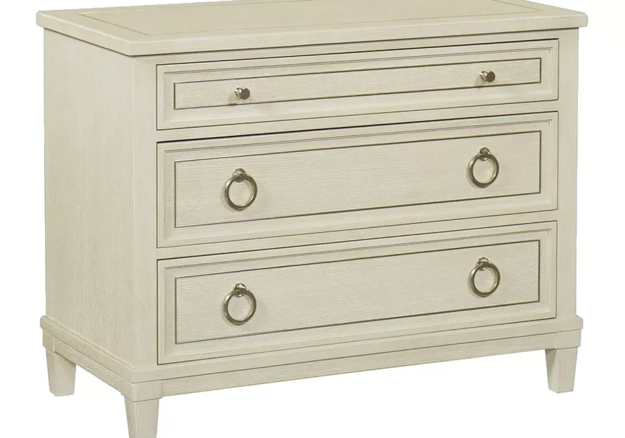 Havertys Hyde Park Bachelor Chest Heather Grey Discount