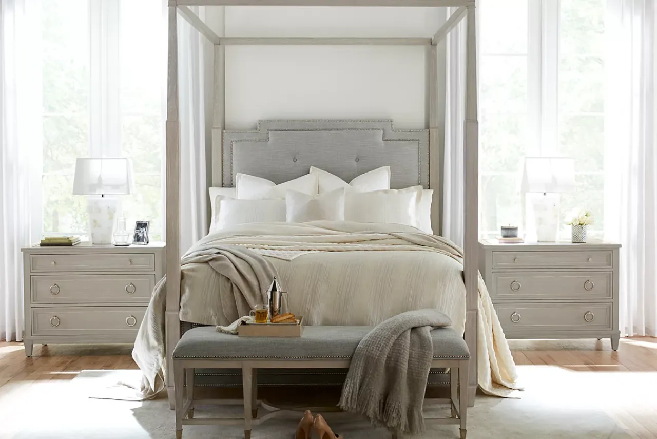 Havertys Hyde Park Bachelor Chest Heather Grey Discount