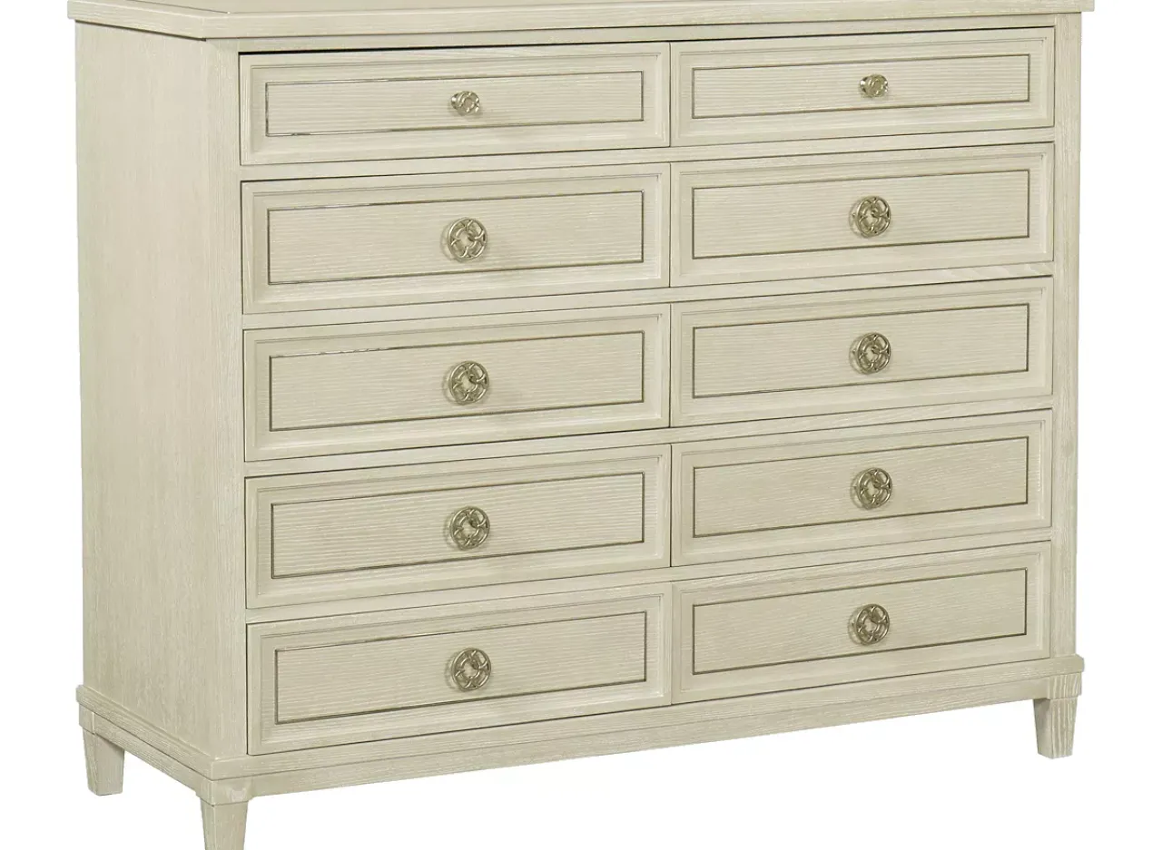 Havertys Hyde Park Master Chest Heather Grey Outlet