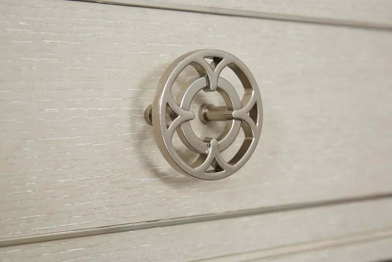Havertys Hyde Park Master Chest Heather Grey Outlet