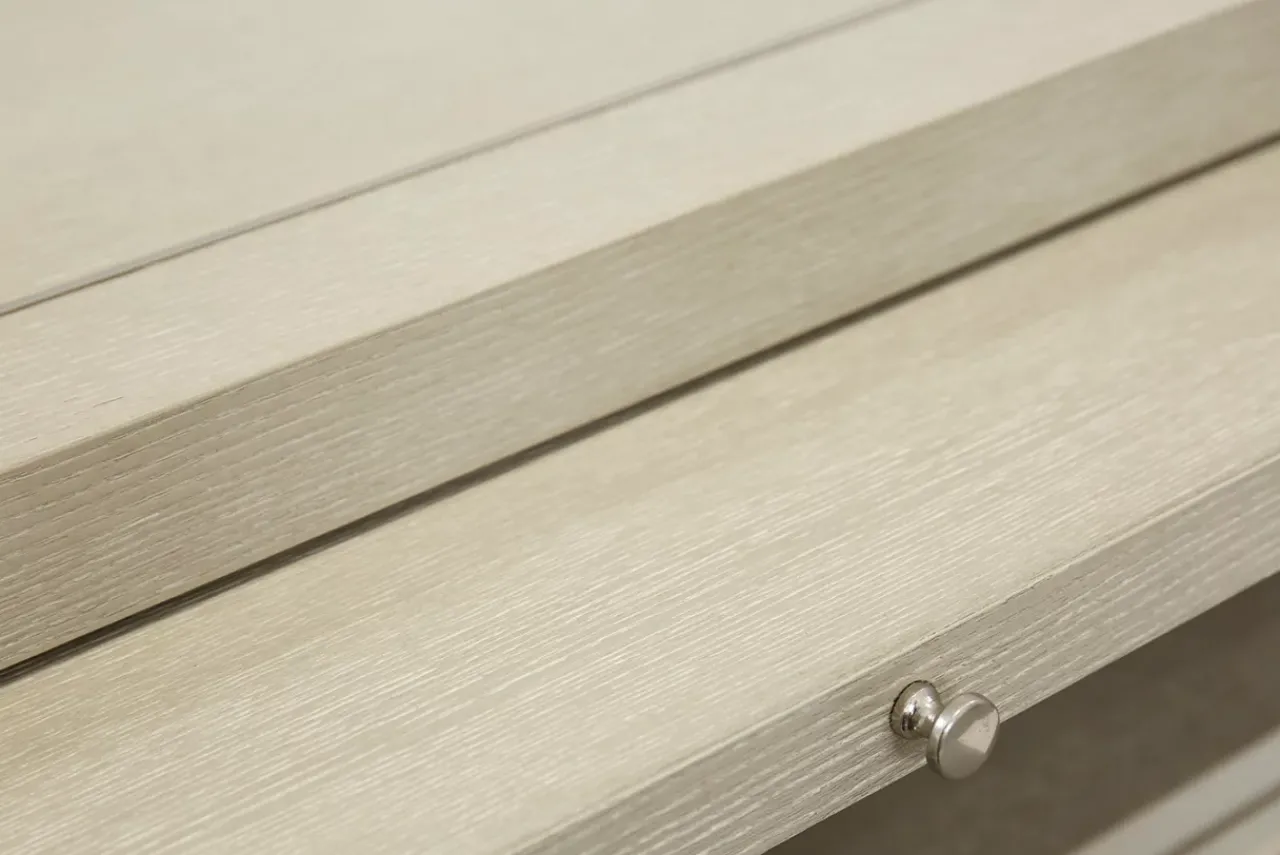 Havertys Hyde Park Nightstand Heather Grey Clearance