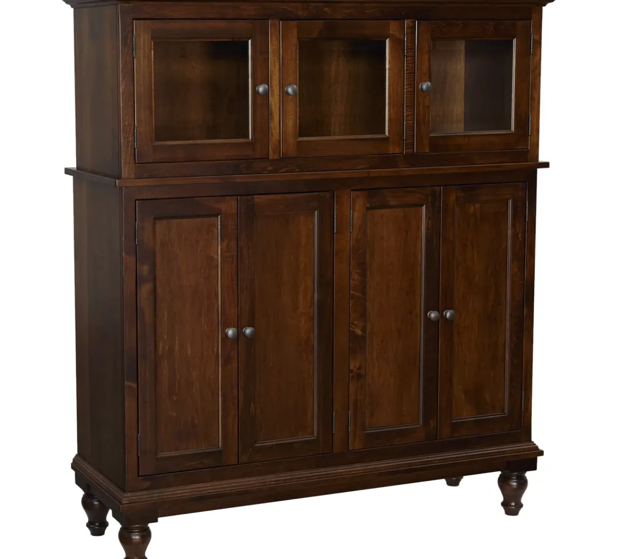 Havertys Jamestown Server and Hutch Maple Auburn Best