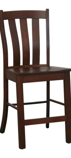 Havertys Jamestown Slat Back Stool New