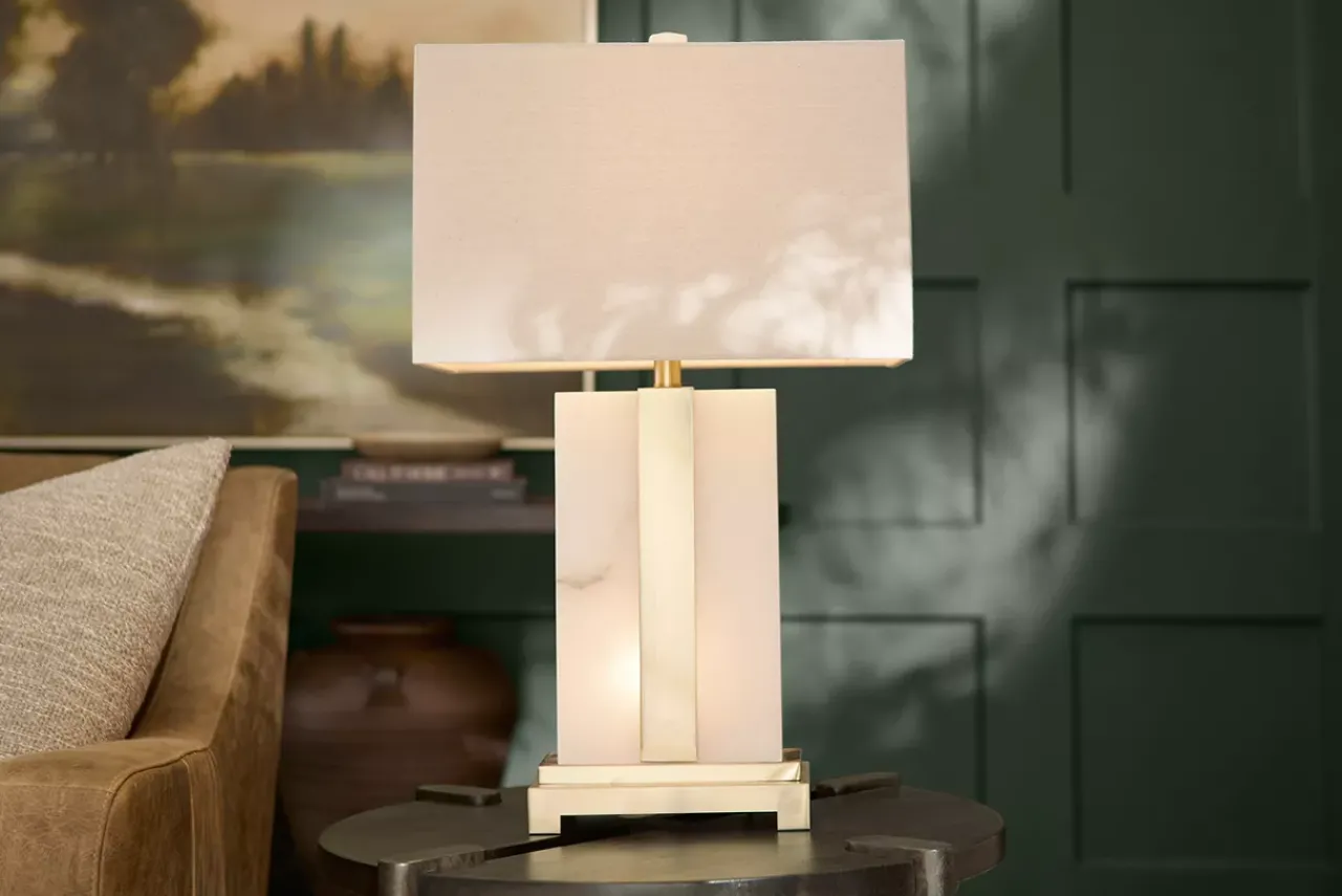 Havertys Justine Table Lamp New