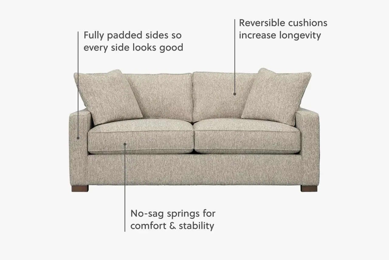 Havertys Katrina Sofa - 2 Seat New
