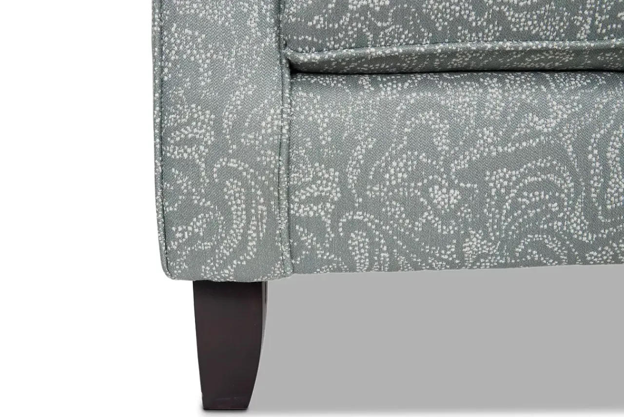 Havertys Keaton Accent Chair Twiddle Powder Sale
