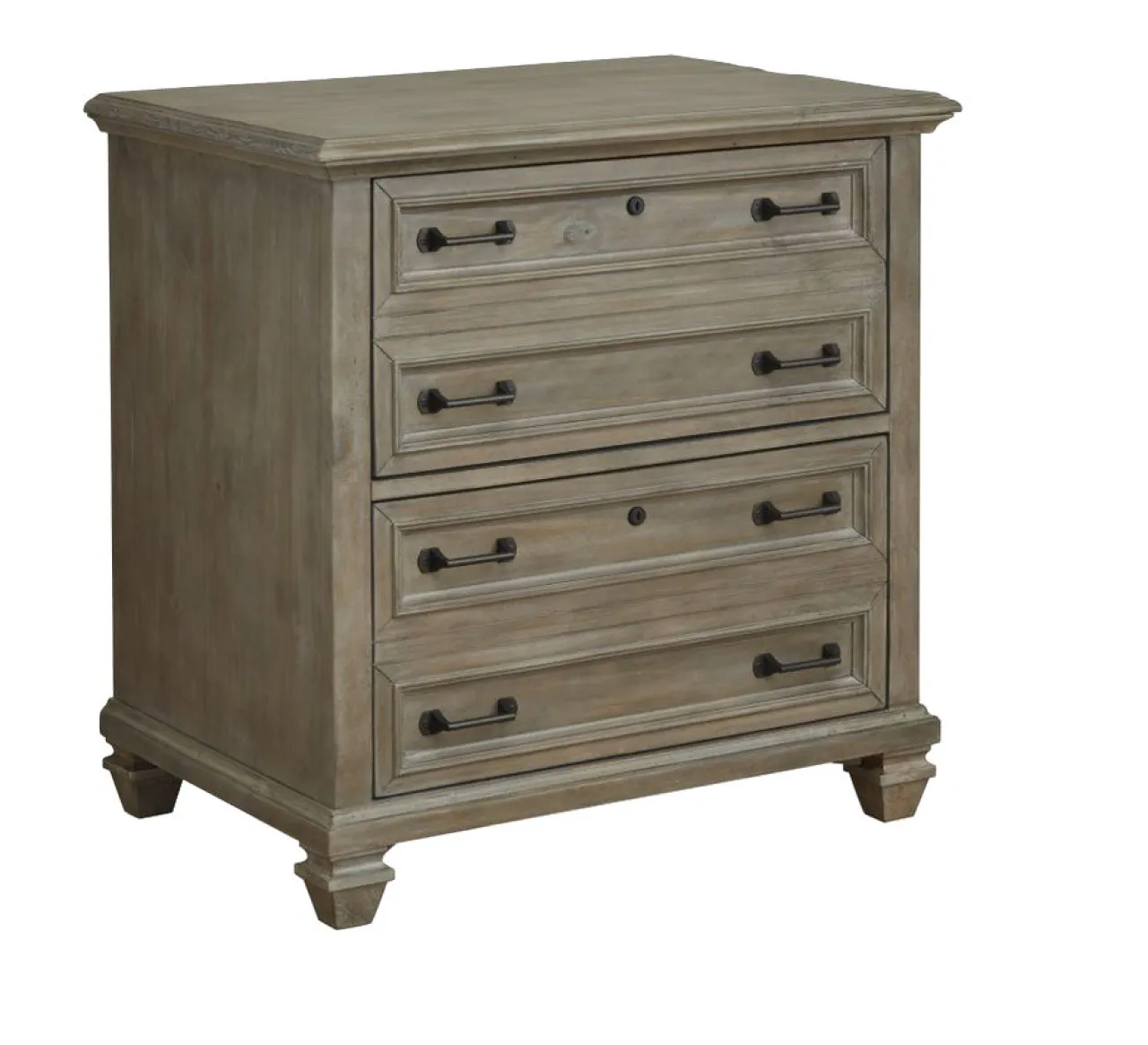 Havertys Kendall Lateral File Dovetail Grey Hot