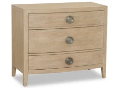 Havertys Lane Park Drawer Nightstand Light Brown New