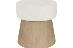 Havertys Lane Park Stool Light Brown Hot