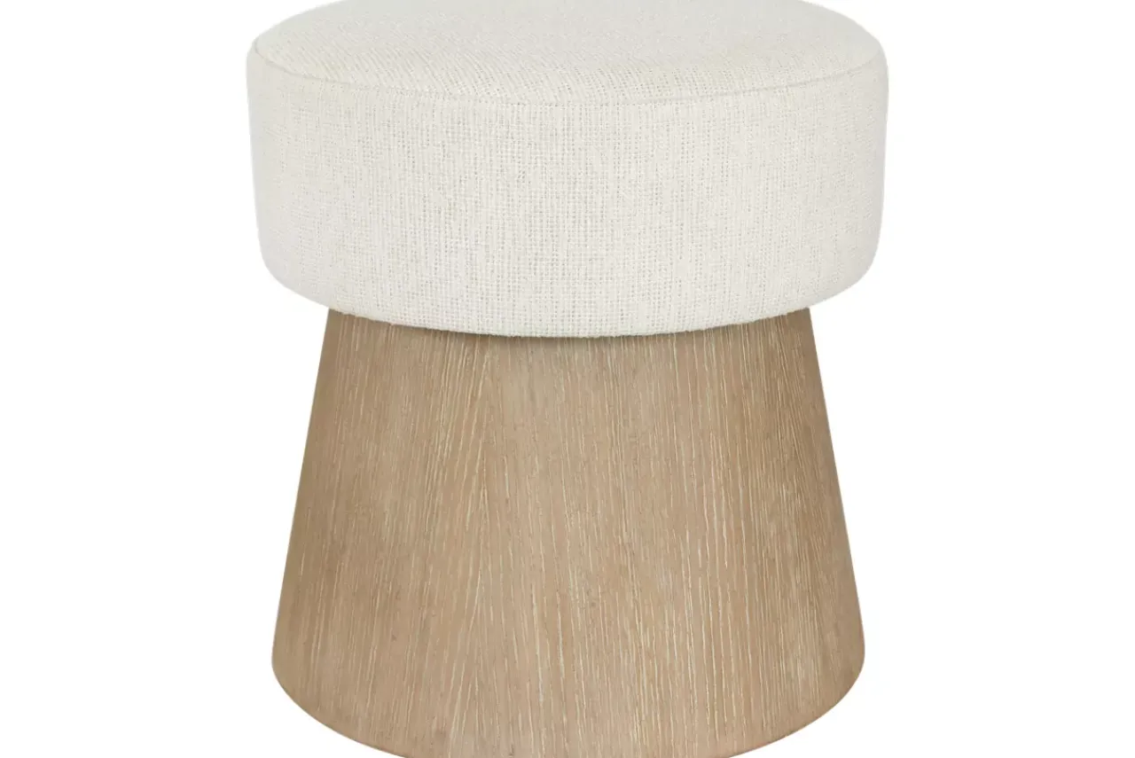 Havertys Lane Park Stool Light Brown Hot