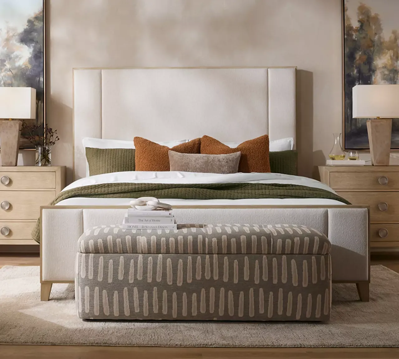 Havertys Lane Park Upholstered Bed