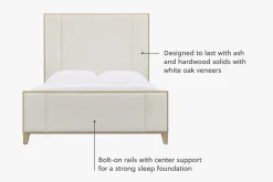 Havertys Lane Park Upholstered Bed