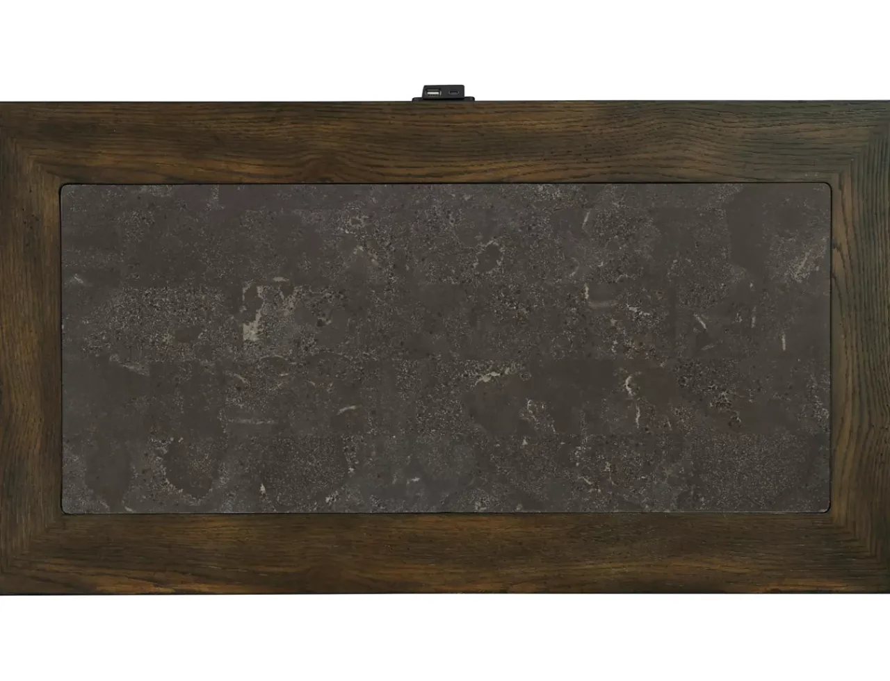 Havertys Laurel Canyon Door Nightstand Saddle Brown Clearance