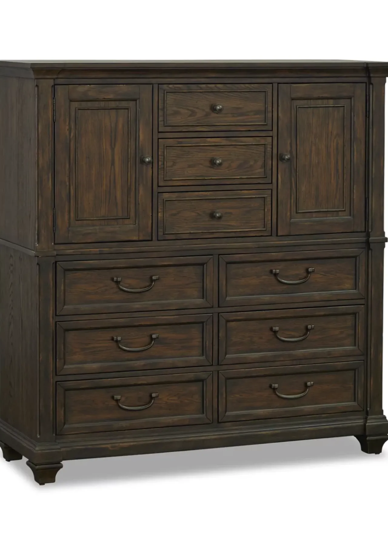 Havertys Laurel Canyon Master Chest Saddle Brown Hot