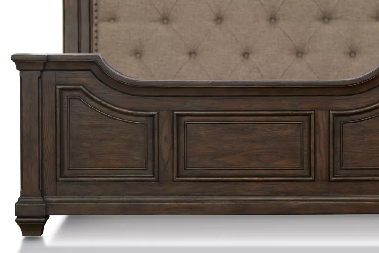 Havertys Laurel Canyon Upholstered Bed Hot
