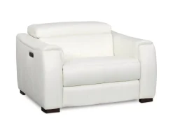 Havertys Leo Recliner Optical White Discount