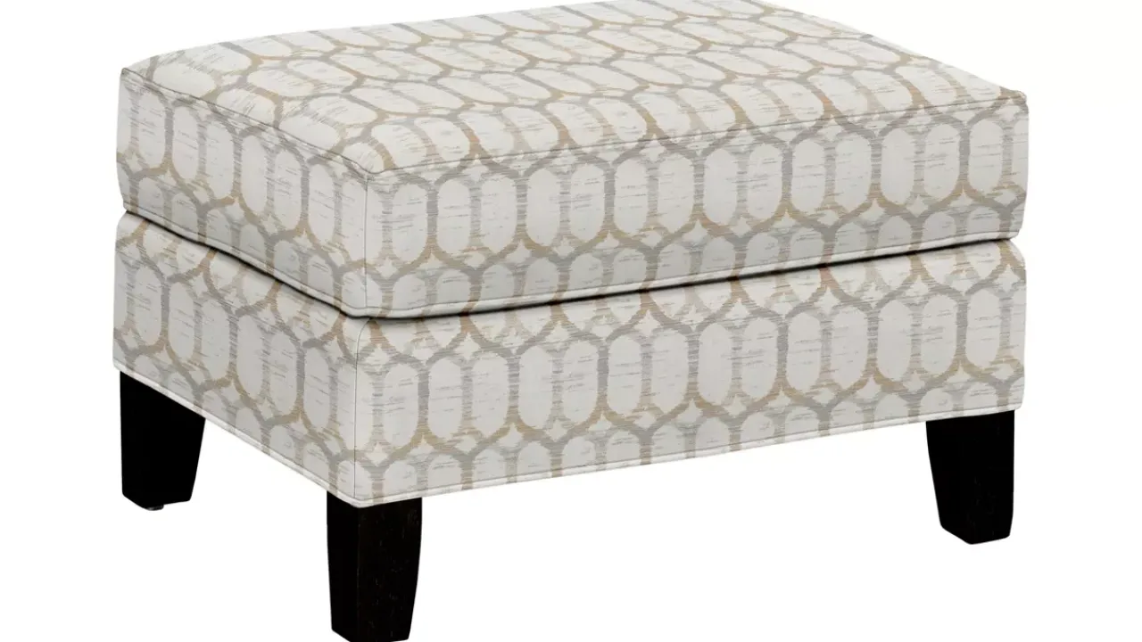 Havertys Lillian Accent Ottoman Discount