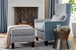 Havertys Lillian Accent Ottoman Discount