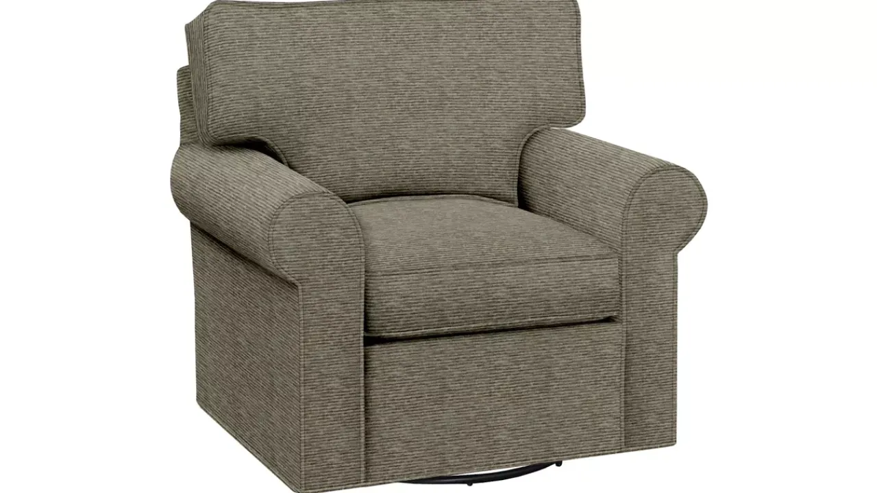Havertys Lillian Swivel Chair Clearance