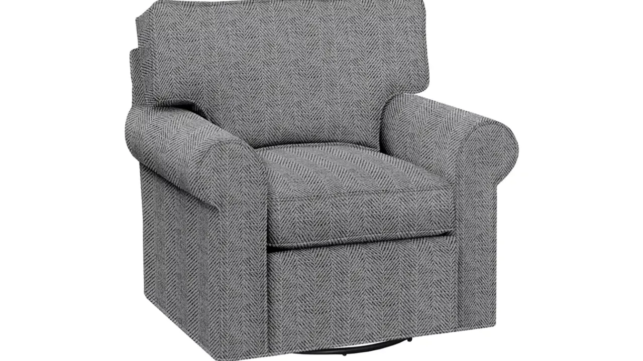 Havertys Lillian Swivel Chair Clearance