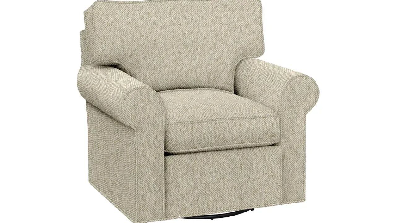 Havertys Lillian Swivel Chair Clearance