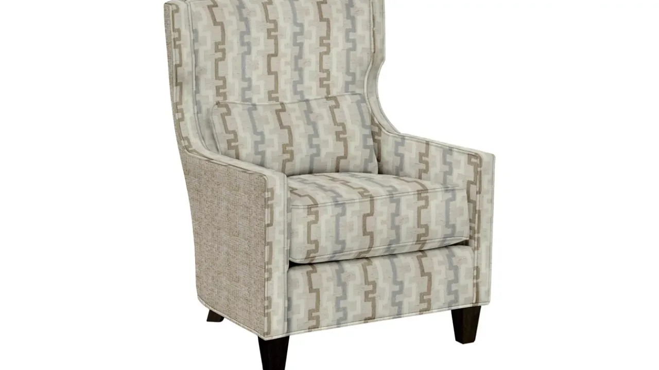Havertys Lillian Wingback Accent Chair Hot