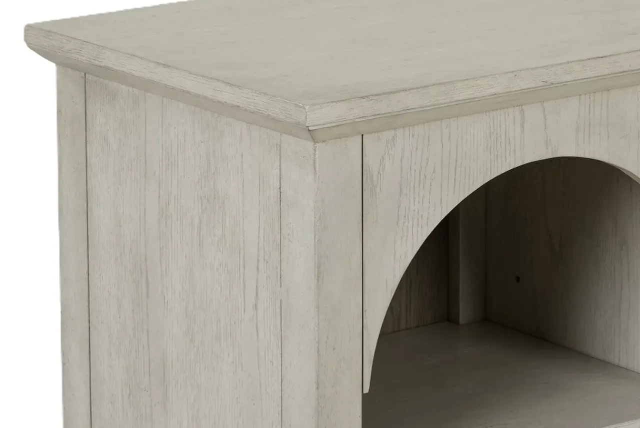Havertys Livingston Breakfront Accent Cabinet