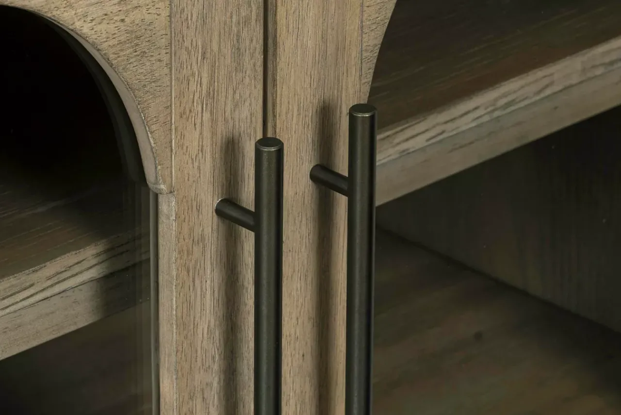 Havertys Livingston 2 Door Accent Cabinet Outlet