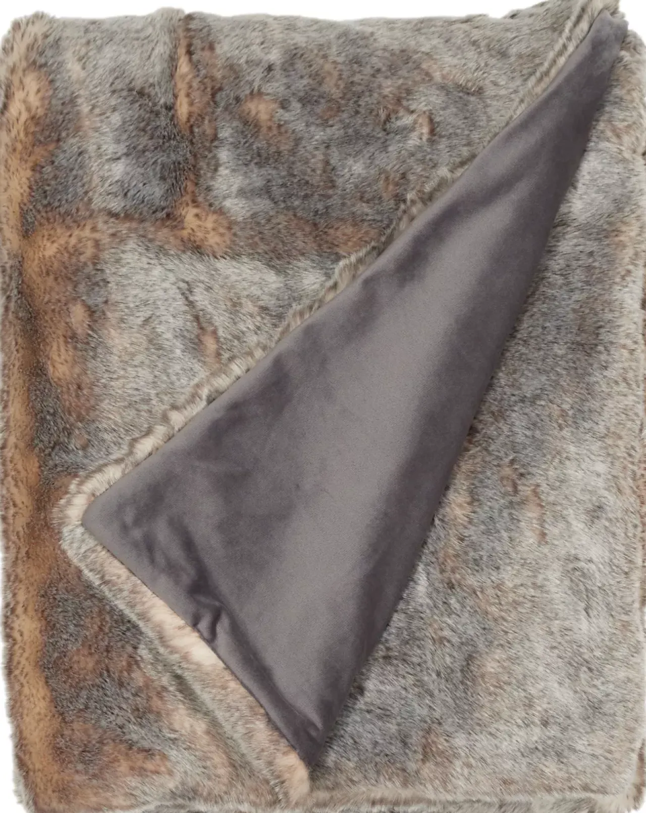 Havertys Lobo Throw Grey