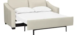 Havertys Luna Leather Sleeper Hot