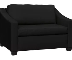 Havertys Luna Leather Sleeper Hot