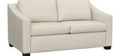 Havertys Luna Leather Sleeper Hot