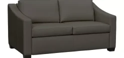 Havertys Luna Leather Sleeper Hot
