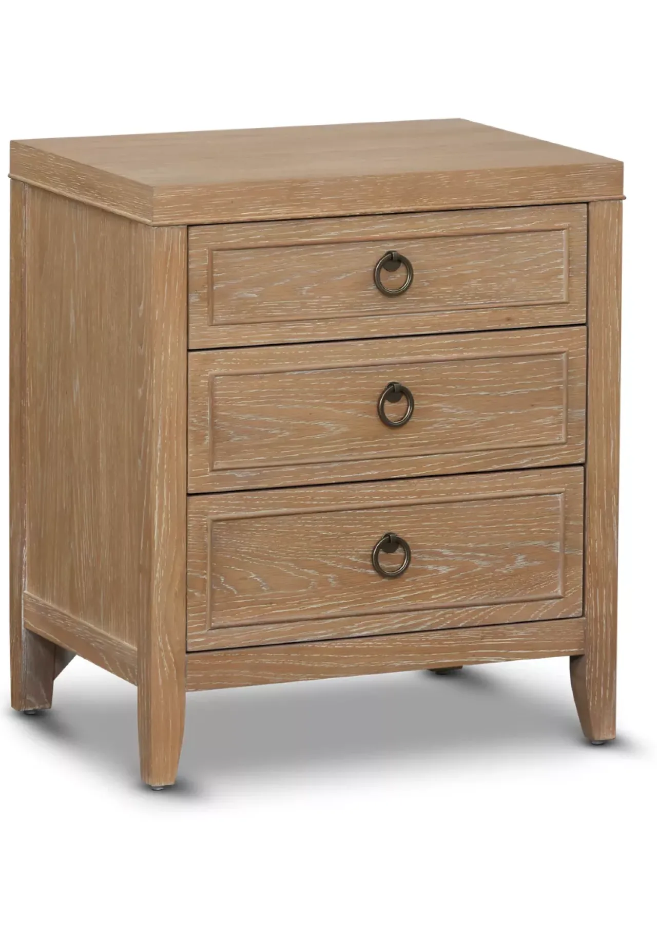 Havertys Lynwood 3 Drawer Nightstand Light Oak Best