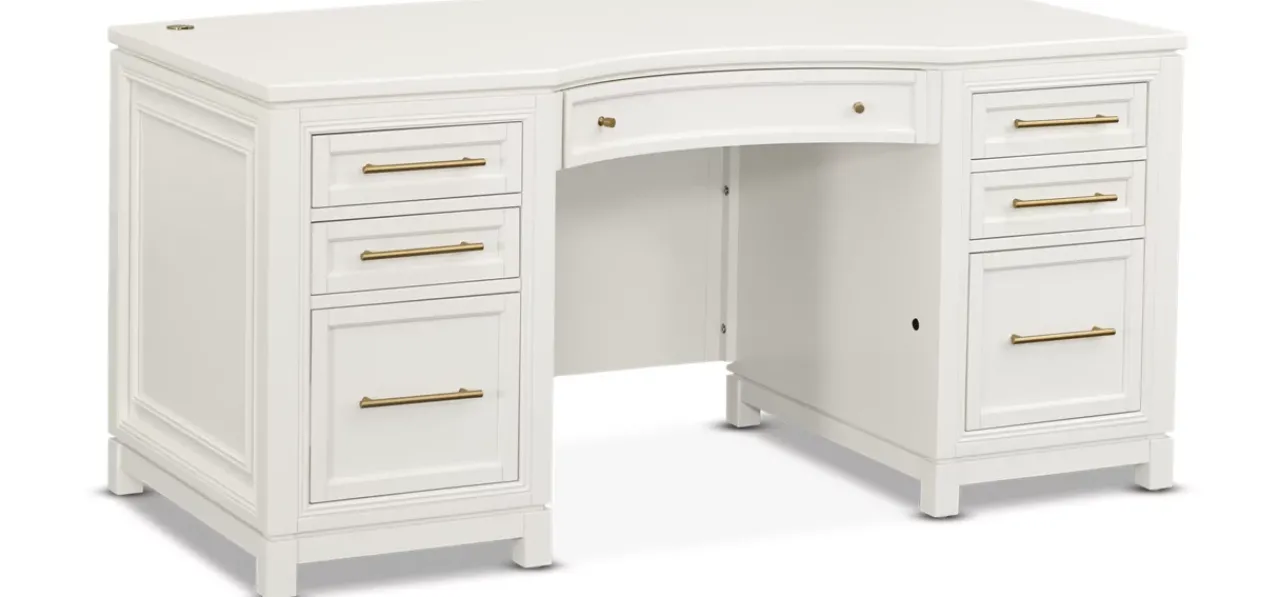 Havertys Mabry Executive Desk Outlet