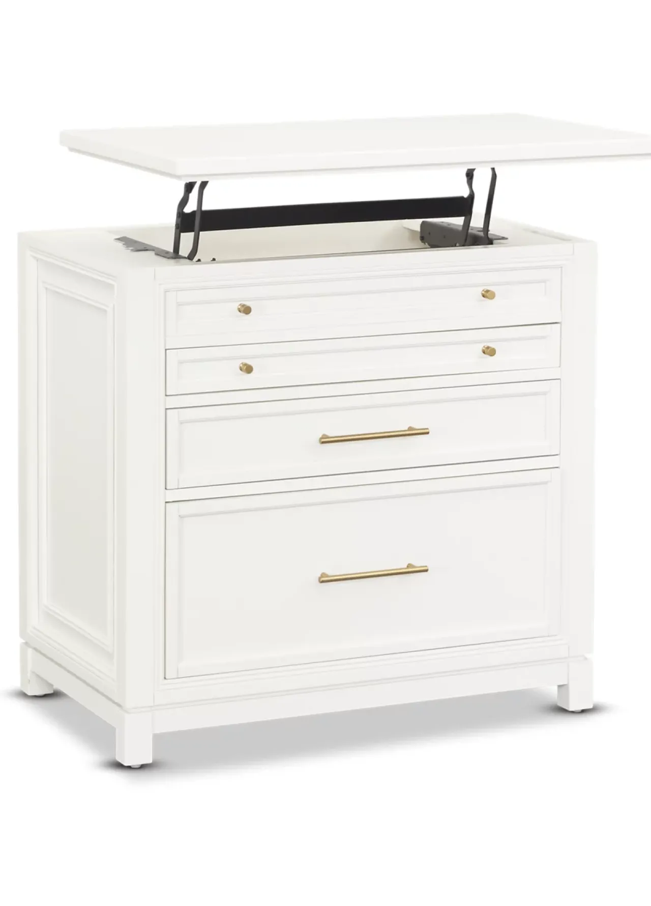 Havertys Mabry Lift Top File Cabinet Sale