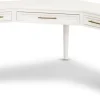 Havertys Mabry L-Shaped Desk New