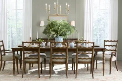 Havertys Madeline Dining Table Chestnut Best