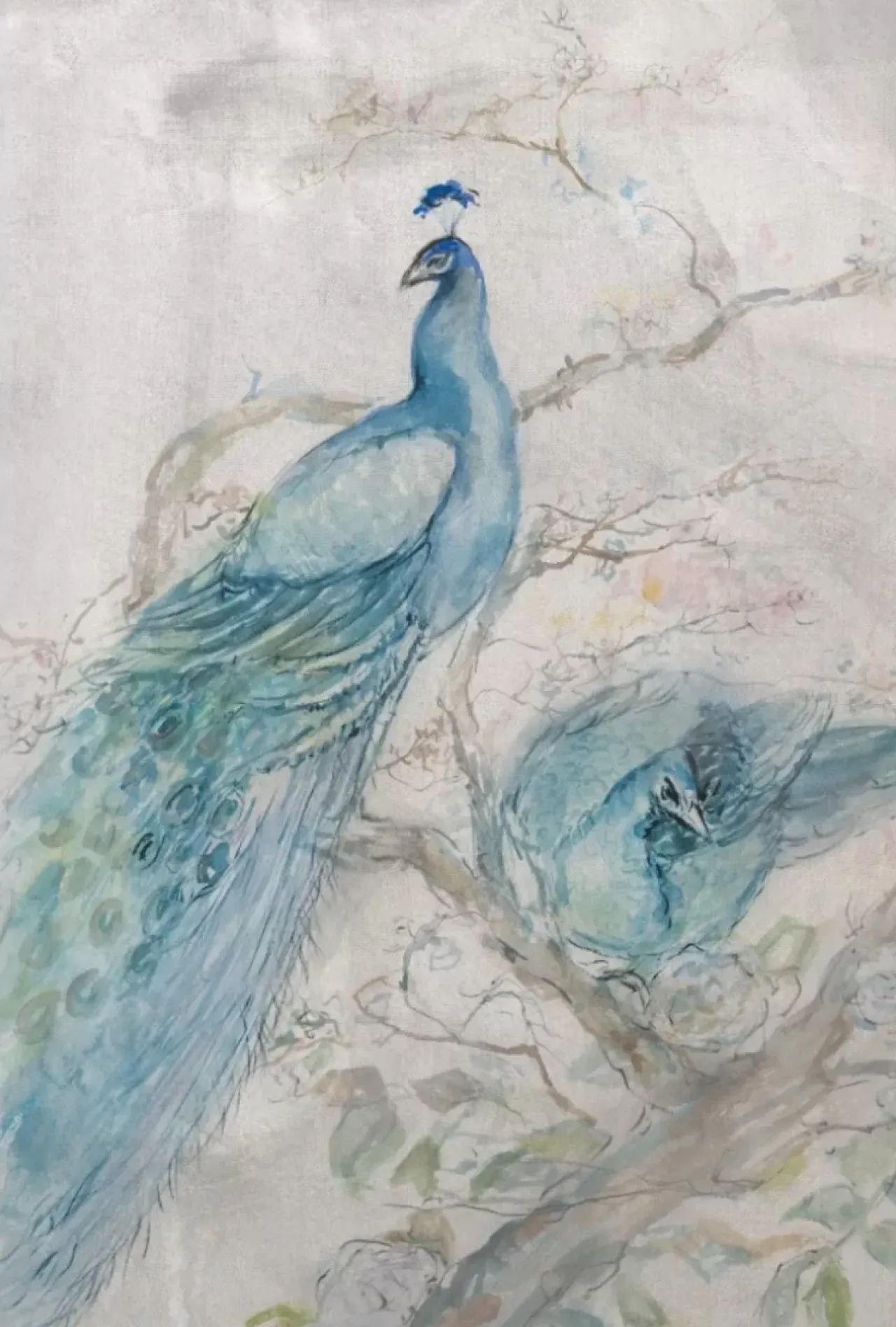 Havertys Majestic Azul Wall Art Clearance