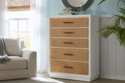 Havertys Marco Chest Washed Oak Hot