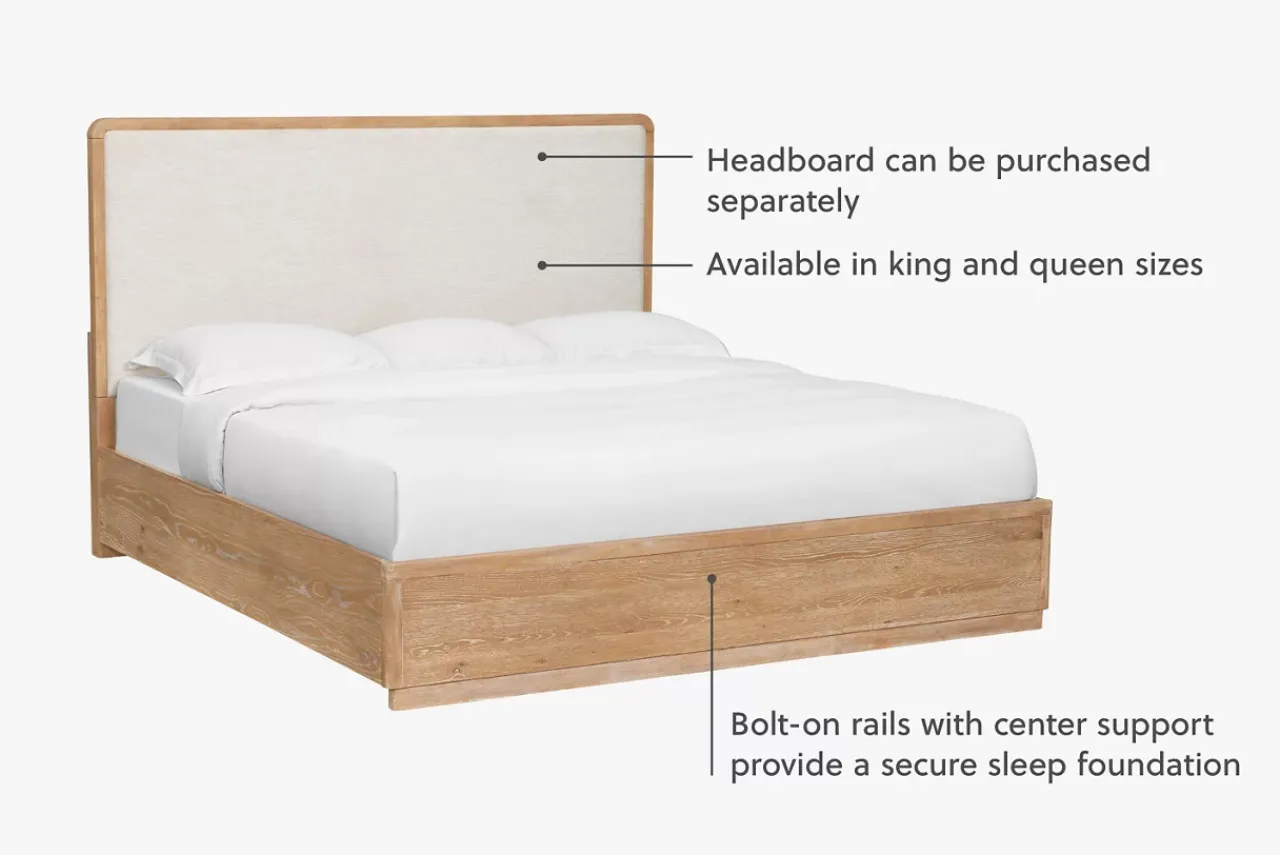 Havertys Marco Upholstered Bed
