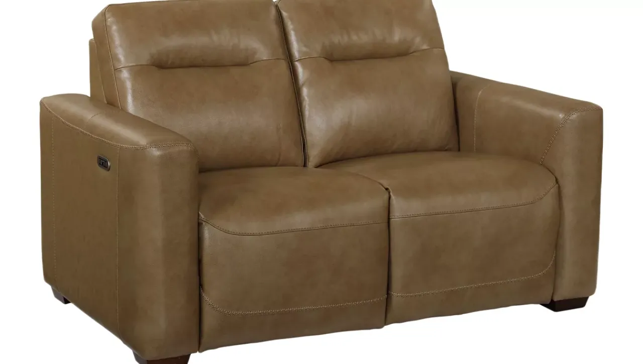 Havertys Melbourne Dual Power Loveseat