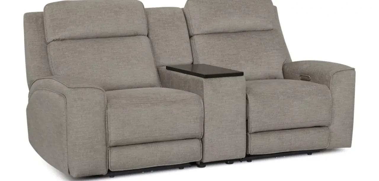 Havertys Micah Power Loveseat with Console Online