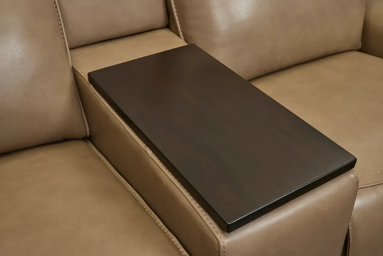 Havertys Micah Power Loveseat with Console