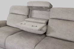 Havertys Micah Power Sofa with Drop Table