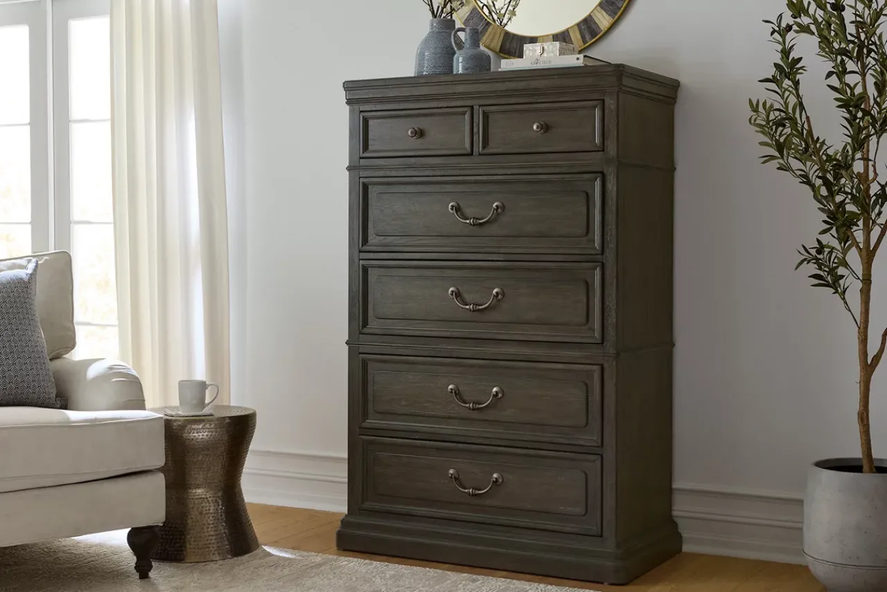 Havertys Miller Park Chest Antique Brown Sale